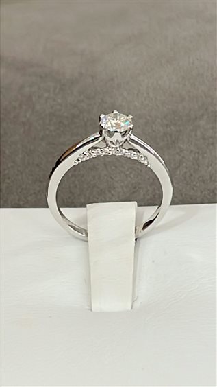 Anillo Salvini Mujer Istante in Oro blanco Diamante 0.41 Ct 81114586 - 81114586